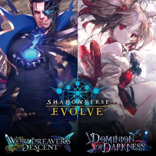 Cygames Shadowverse: Evolve Worldreaver's Descent &amp; Dominion of Darkness Booster Display (12 Packs)