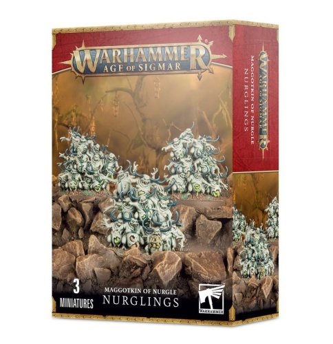 Games workshop Warhammer Age of Sigmar - Maggotkin Of Nurgle: Nurglings