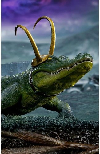 Iron studios - Alligator Loki Figurine | 10 cm