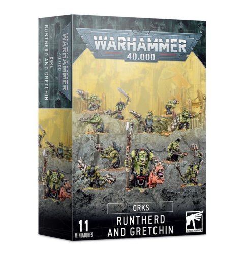 Games workshop Warhammer 40,000 - Orks: Runtherd and Gretchin