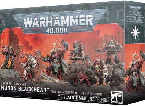 Games workshop Warhammer 40,000 - Chaos Space Marines: Huron Blackheart and the Masters of the Maelstrom