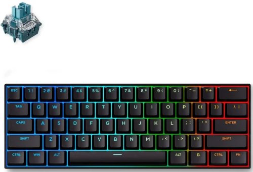 Mchose Ace 60 Pro Wired Magnetic Gaming Keyboard | TTC Uranus Magnetic Switch-ST | Black