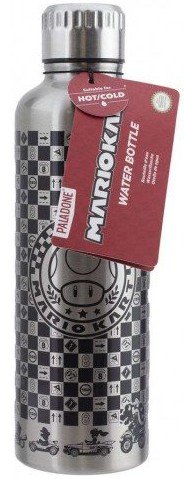 Paladone NINTENDO - Mario Kart Metal Water Bottle | 500ml