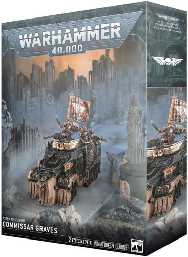 Games workshop Warhammer 40,000 - Astra Militarum: Commissar Graves
