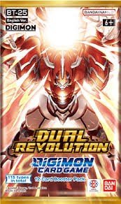 Bandai tcg Digimon Card Game - Dual Revolution BT25 Booster