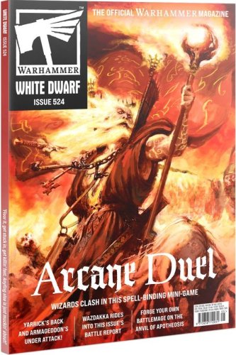Games workshop Warhammer - WHITE DWARF 524 Magazine