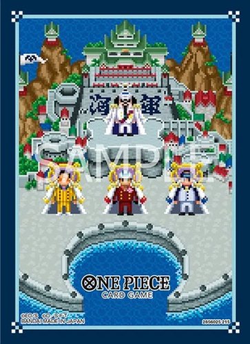 Bandai tcg One Piece Card Game - Official Sleeves 15 - The Three Admirals