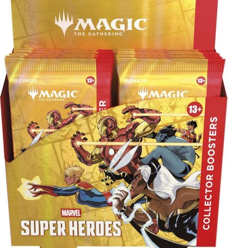 Wizards of the coast mtg Magic: The Gathering - Marvel Super Heroes Collector's Booster Display (12 Packs)