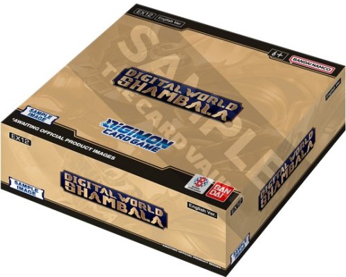 Bandai tcg Digimon Card Game - Digital World Shambala EX-12 Extra Booster Display (24 Packs)