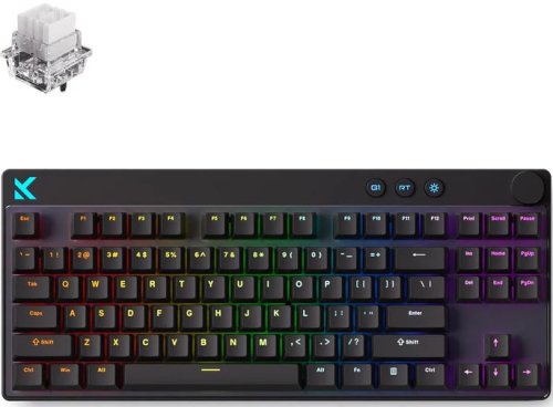 Mchose Mix 87 Wired Magnetic Gaming Keyboard | US | Mount Tai Magnetic Switch | Black
