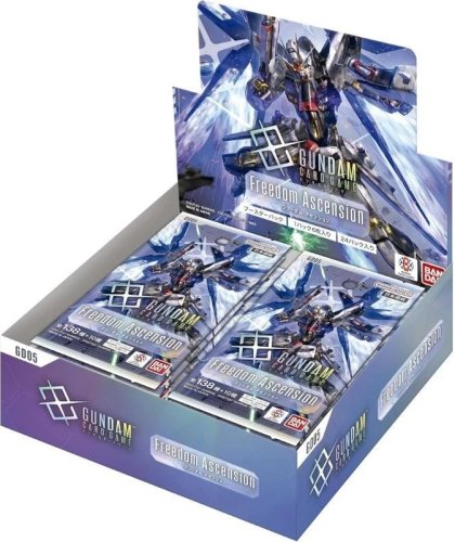 Bandai tcg Gundam Card Game Freedom Ascension Booster Display GD-05 (24 packs)