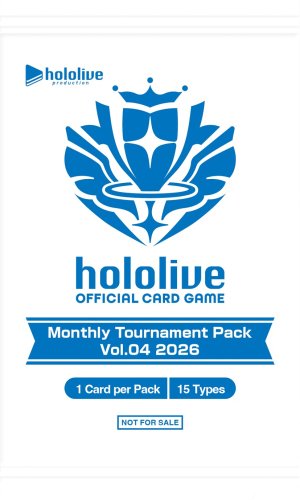 Bushiroad hololive OFFICIAL CARD GAME Monthly Tournament Pack Vol. 4 2026