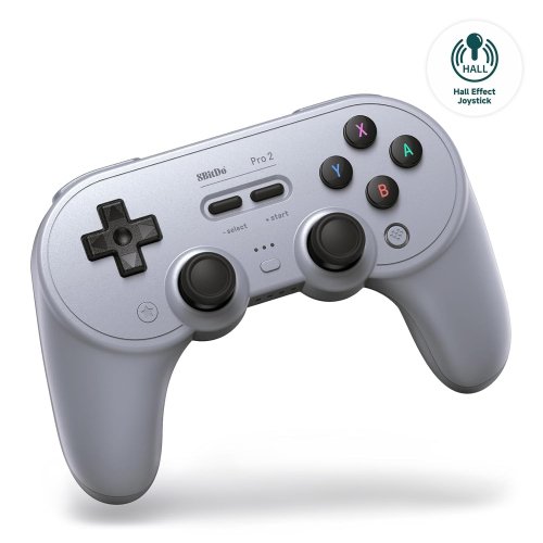 8bitdo PRO 2 Gamepad Hall Ed | Gray