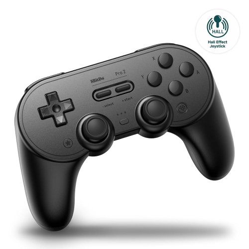 8bitdo PRO 2 Gamepad Hall Ed | Black