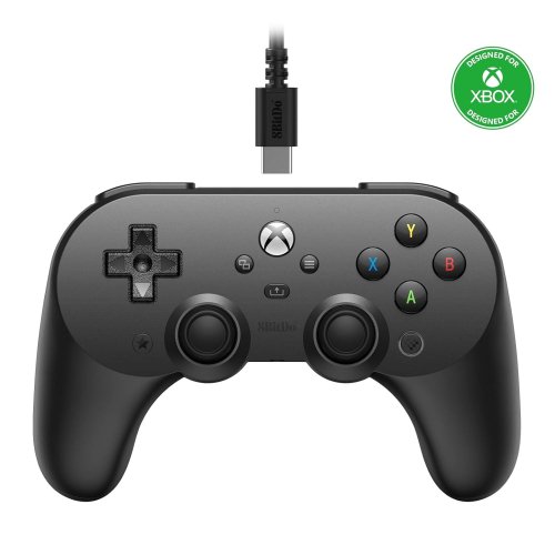8bitdo PRO 2 wired remote (Black)Hall Effect, Xbox, PC