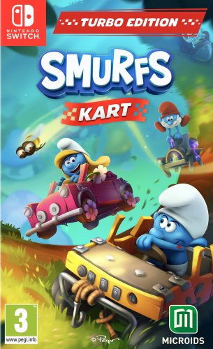Micro&iuml;ds Smurfs Kart Turbo Edition NSW