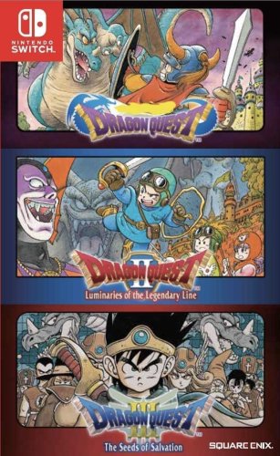 Square enix Dragon Quest I, II &amp; III Collection NSW