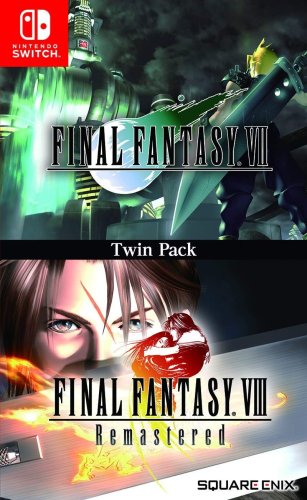 Square enix Final Fantasy VII + VIII Twin Pack NSW