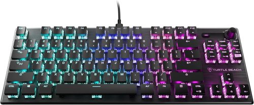 Turtle beach Vulcan TKL RGB 75% black wired mechanical keyboard (Titan II Red switch, US)