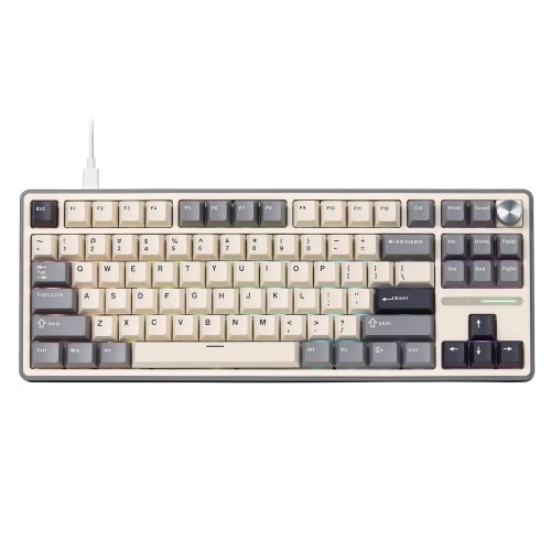 Royal kludge RK R87 PRO Grey wired keyboard | TKL, Hot-swap, Brown switches, US