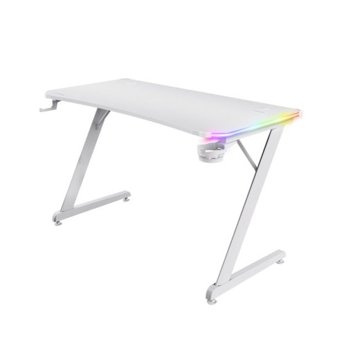 Trust gaming TRUST GXT 709W LUMINUS RGB gaming desk (White)