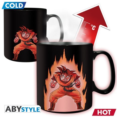 Abystyle DRAGON BALL Z Mug - Goku | Heat Change 460 ml