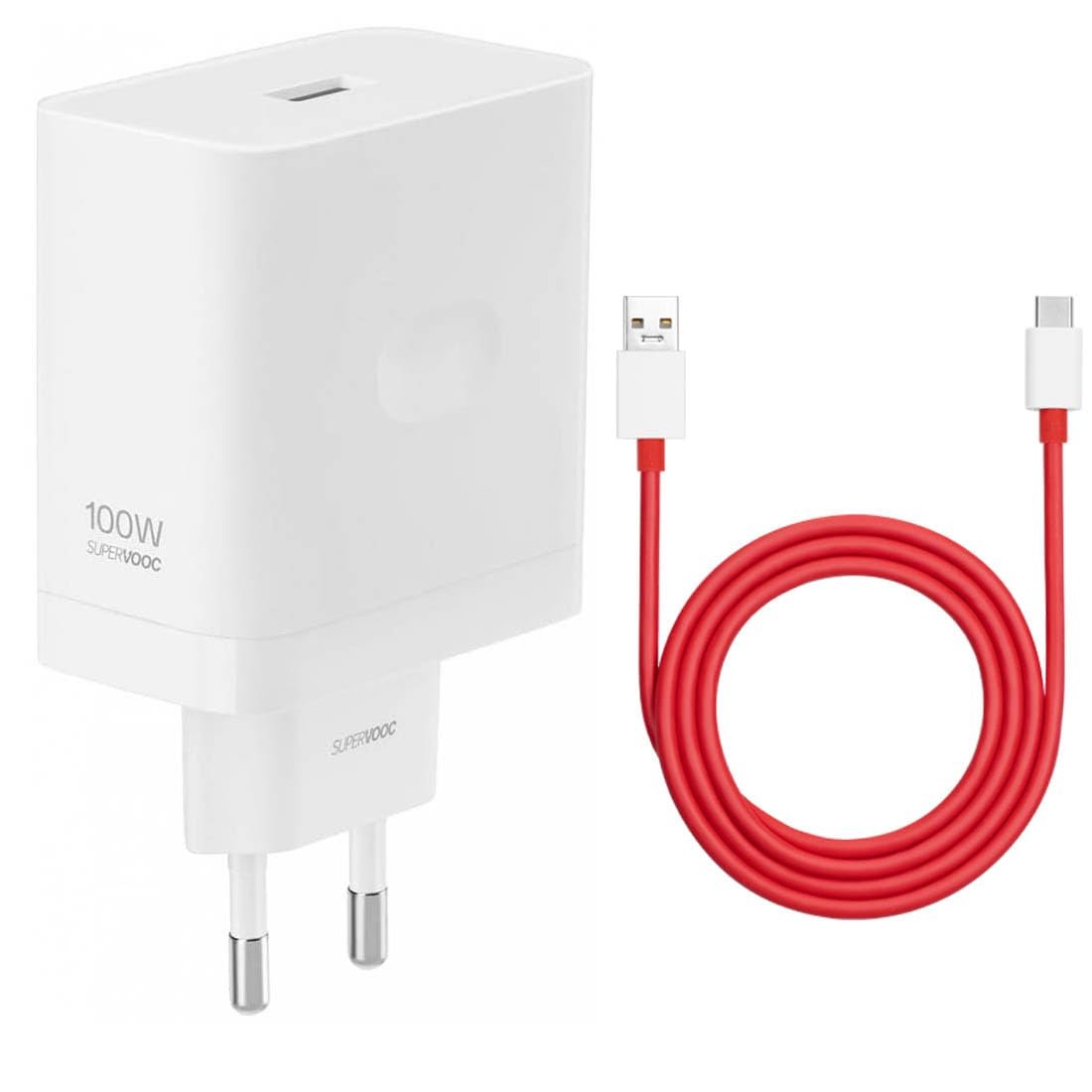 OnePlus 120W USB-A SuperVooc Adapter+ Cable