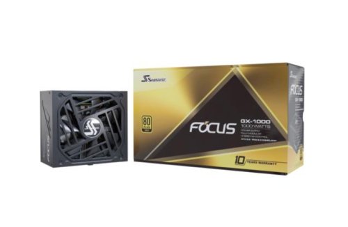 Power Supply|SEASONIC|FOCUS GX ATX 3.0|1000 Watts|Efficiency 80 PLUS GOLD|MTBF 100000 hours|FOCUS-GX-1000-V4