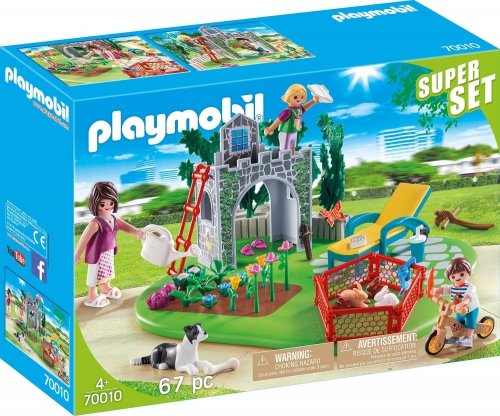 Playmobil 70010 - SuperSet Family Garden