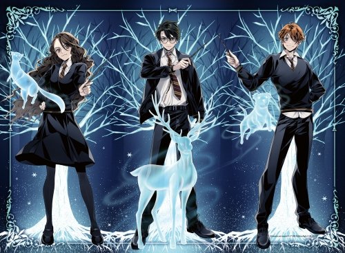 Ravensburger - Puzzle 500 Glow In The Dark Patronus