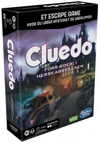 Hasbro - Clue Treachery At Tudor Mansion (Danish)