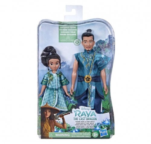 Hasbro - Disney Raya And The Last Dragon Young Raya And Chief Benja