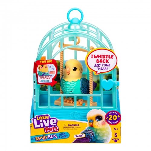 Moose - Little Live Pets My Really Real Bird & Cage Indie