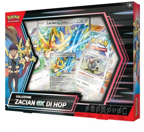 Pok&eacute;mon Pokemon - TCG Hops Zacian Ex Box (Italian)