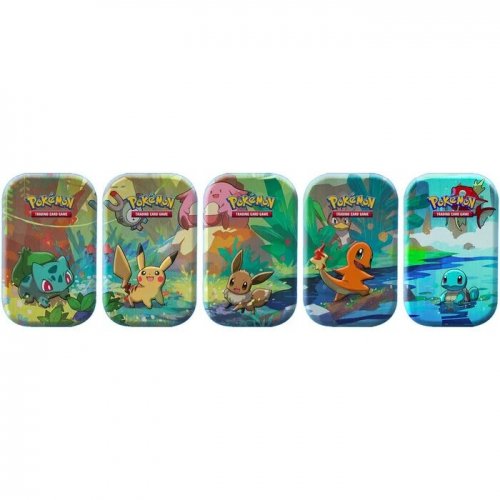 Pok&eacute;mon Pokemon - TCG Kanto Friends Mini Tin One Random Selection From Assortment (French)