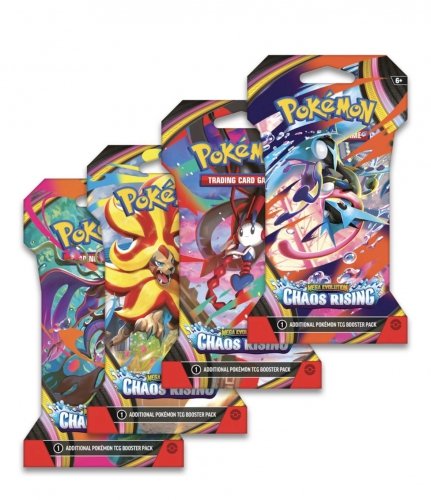 Pokémon Pokemon - TCG Mega Evolution Chaos Rising Sleeved Booster Pack Assorment