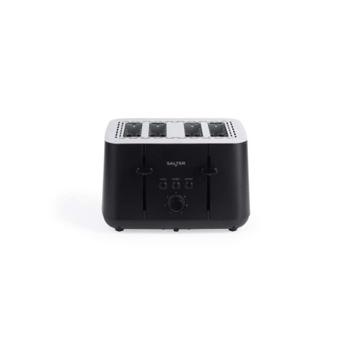 Salter EK5565MBLKFVDE Kuro 4-Slice Toaster