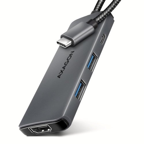 Axagon I/O HUB USB-C 5IN1 8K/0.15M HMC-5H8K