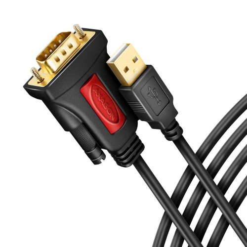 Axagon CABLE USB2.0 TO RS-232 DB9-M/1.5M ADS-1PSN