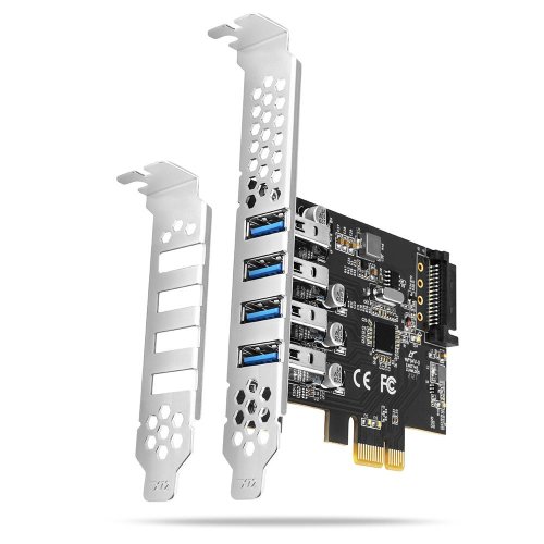 Axagon I/O CARD USB PCIE 4PORT/PCEU-43RS
