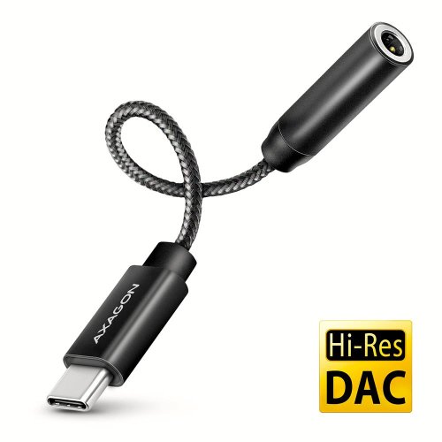 Axagon ADAPTER USB-C TO AUDIO 3.5MM/DAC 0.1M ADA-HC