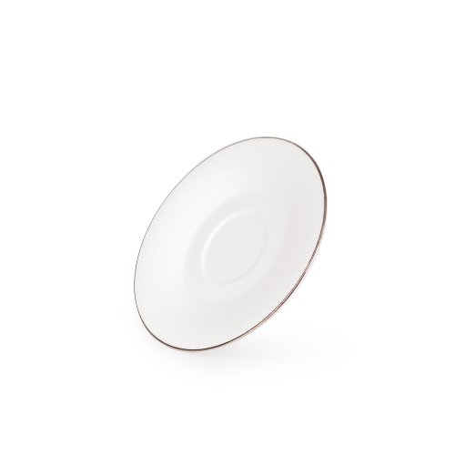 Fissman Porcelāna apak&scaron;tase 15 cm Platinum