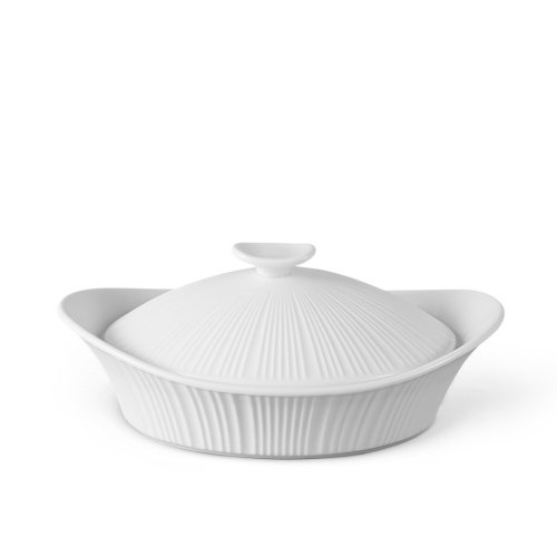 Fissman Cepamtrauks ar vāku 25 x 20,5 x 8 cm / 1,2 l Horeca (porcelāns)