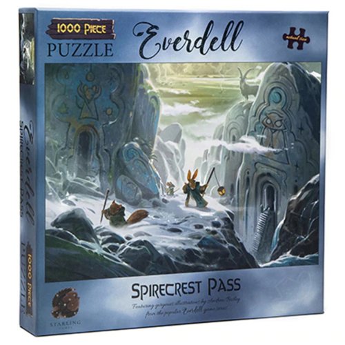 Starling games Everdell 1000 Piece Puzzle Spirecrest Pass