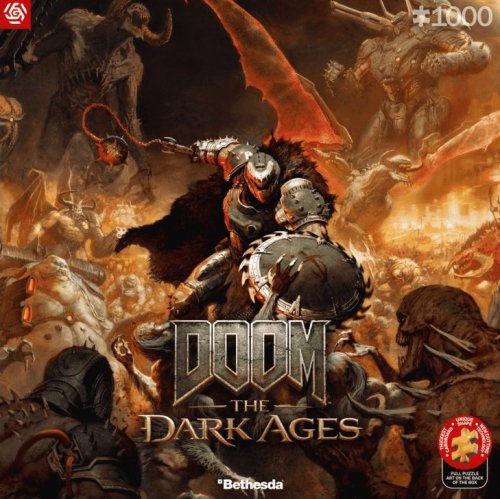 Good loot puzzle Doom The Dark Ages Slayer's Rage Puzzle | 1000 pcs