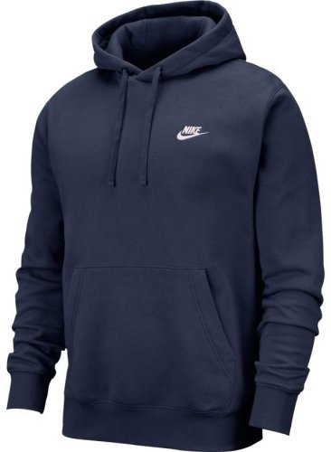 Nike Sportswear Club Hoodie PO BB - midnight navy/midnight navy/white