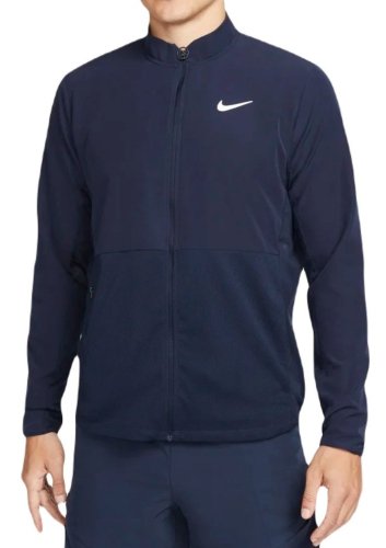 Nike Court Advantage Packable Jacket - obsidian/white