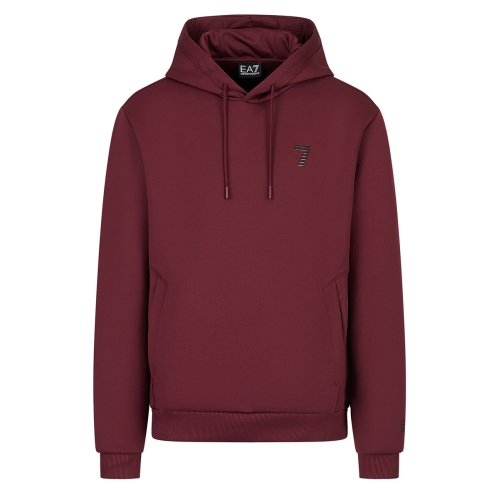 EA7 Man Jersey Sweatshirt - windsor wine