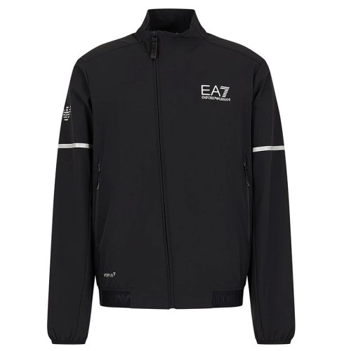 EA7 Woven Bomber Jacket - black