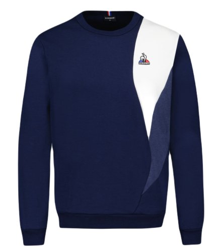 Le coq sportif SAISON 1 Crew Sweat N&deg;1 SS23 - bleu nuit